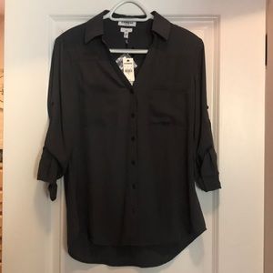 NWT Express Portofino Slim Button Down